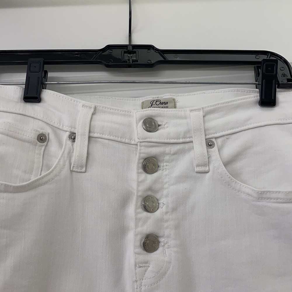 J. Crew White Jeans